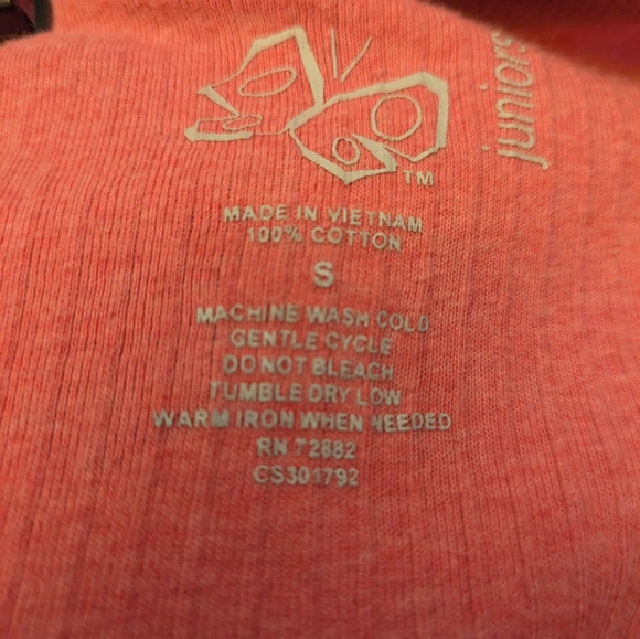 Pink Ribbed Top - Picture 5 of 5